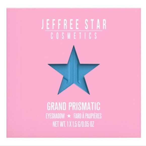 Jeffree Star Cosmetics Bright Blue Matte Eyeshadow Refill in Grand Prismatic - Picture 1 of 12